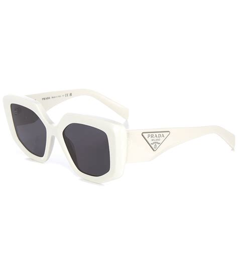 white metal sunglasses cateye prada|prada symbole sunglasses beige.